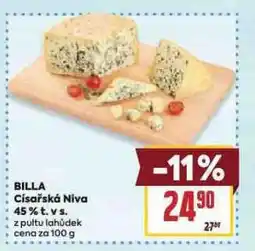 Billa Císařská niva nabídka