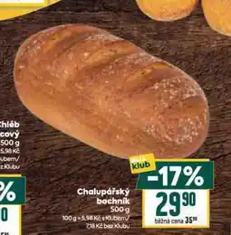 Billa Chalupářský bochník nabídka
