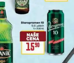 Billa Pivo staropramen nabídka