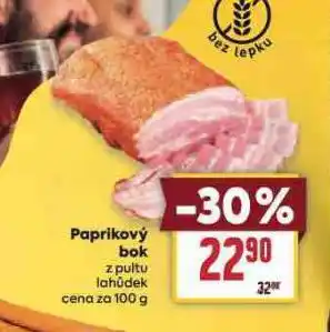 Billa Paprikový bok nabídka