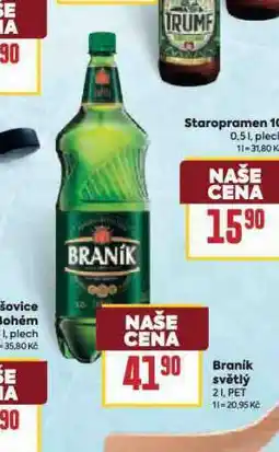 Billa Pivo braník nabídka