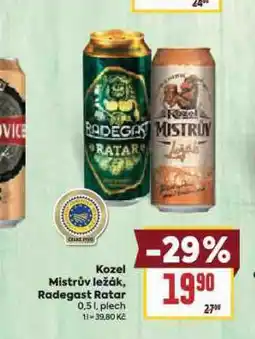 Billa Pivo radegast nabídka