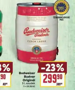 Billa Pivo budweiser budvar nabídka