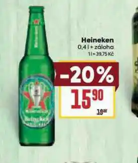 Billa Pivo heineken nabídka