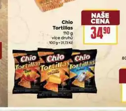 Billa Chio tortillas nabídka
