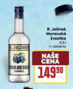 Billa Rudolf jelínek moravská švestka nabídka