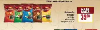 Billa Bohemia chipsy nabídka