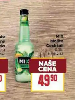 Billa Mix mojito cocktail nabídka