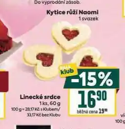 Billa Linecké srdce nabídka
