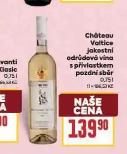Billa Chateau valtice nabídka