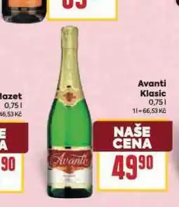 Billa Avanti nabídka