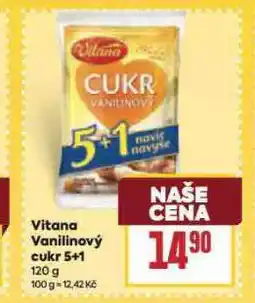 Billa Vitana vanilinový cukr nabídka