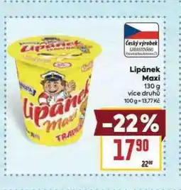 Billa Lipánek nabídka