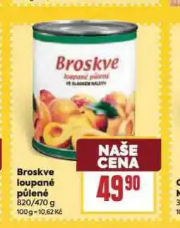 Billa Broskve nabídka