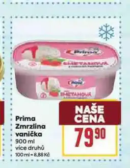Billa Prima zmrzlina nabídka
