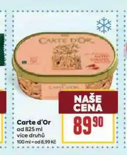 Billa Zmrzlina carte d'or nabídka