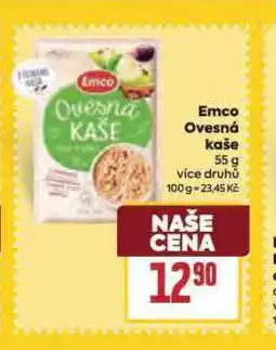 Billa Emco ovesná kaše nabídka