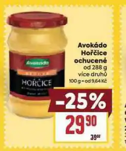 Billa Avokádo hořčice nabídka