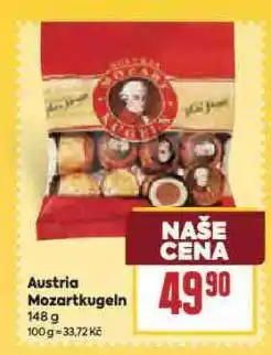 Billa Austria mozartkugeln nabídka