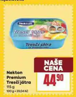 Billa Nekton tresčí játra nabídka