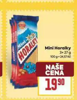 Billa Mini horalky nabídka
