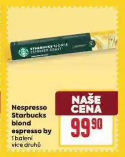 Billa Starbucks kávové kapsle nabídka