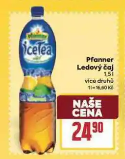 Billa Pfanner ledový čaj nabídka