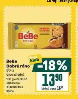 Billa Bebe dobré ráno nabídka