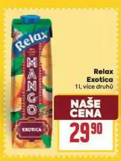 Billa Relax exotica nabídka