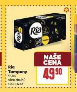 Billa Ria tampony nabídka