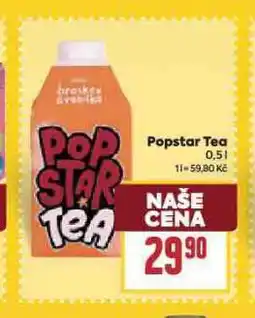 Billa Popstar tea nabídka