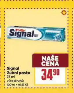 Billa Signal zubní pasta nabídka
