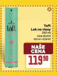 Billa Taft lak na vlasy nabídka