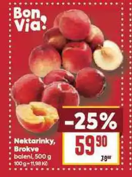 Billa Broskve nabídka