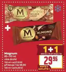 Billa Zmrzlina magnum nabídka