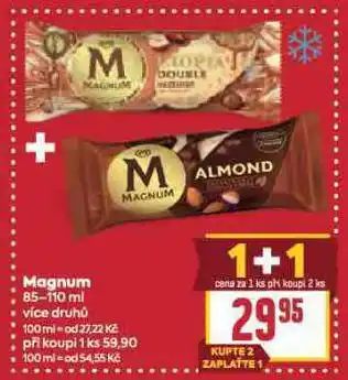 Billa Zmrzlina magnum nabídka