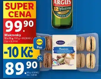 Lidl Makronky, 12x 12 g nabídka