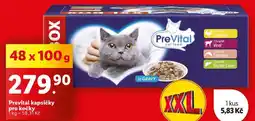 Lidl Prevital kapsičky pro kočky, 48x 100 g nabídka
