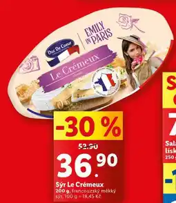 Lidl Sýr Le Crémeux, 200 g nabídka