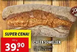 Lidl CHLÉB SOMELIÉR, 500 g nabídka