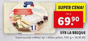 Lidl SÝR LA BRIQUE, 200 g nabídka