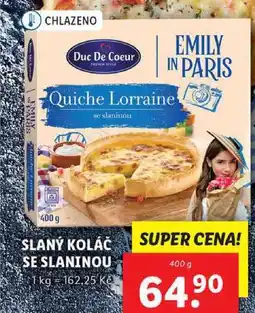 Lidl SLANÝ KOLÁČ SE SLANINOU, 400 g nabídka