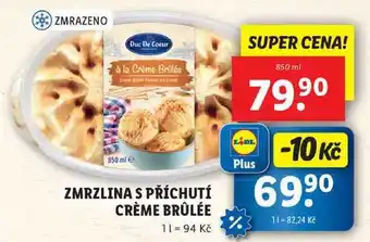 Lidl ZMRZLINA S PŘÍCHUTÍ CRÈME BRÛLÉE, 850 ml nabídka