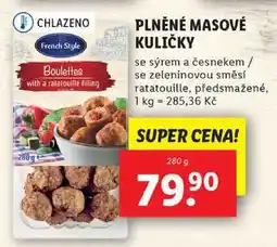 Lidl PLNĚNÉ MASOVÉ KULIČKY, 280 g nabídka