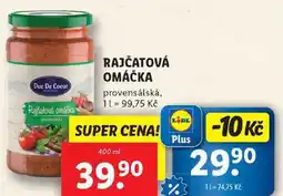 Lidl RAJČATOVÁ OMÁČKA, 400 ml nabídka