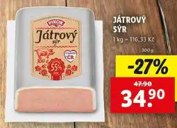 Lidl JÁTROVÝ SÝR, 300 g nabídka