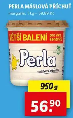 Lidl PERLA MÁSLOVÁ PŘÍCHUŤ, 950 g nabídka