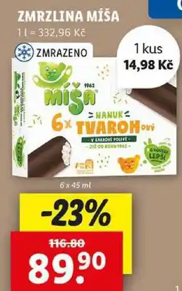 Lidl ZMRZLINA MÍŠA, 6x 45 ml nabídka