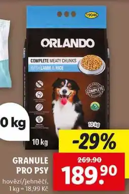Lidl GRANULE PRO PSY, 10 kg nabídka