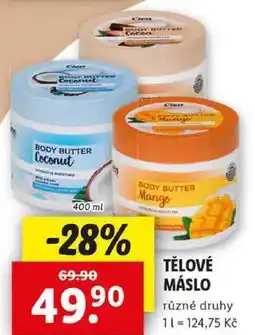 Lidl TĚLOVÉ MÁSLO, 400 ml nabídka